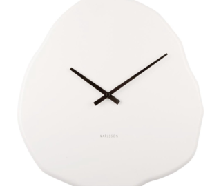 Present Time | Karlsson Wall Clock Organic Round White